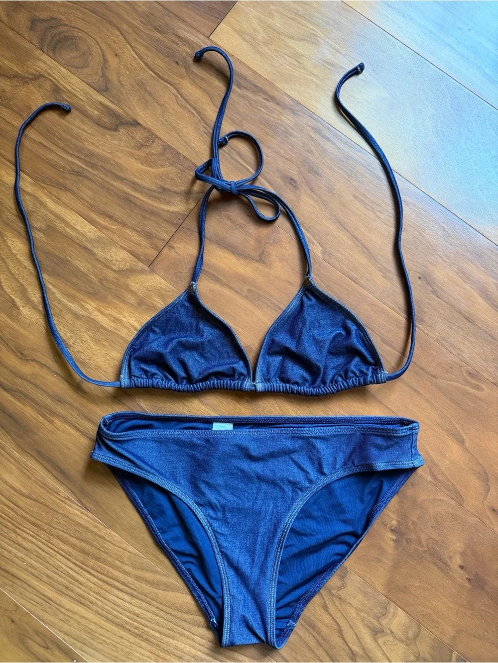 Aerie Faux Denim Bikini
